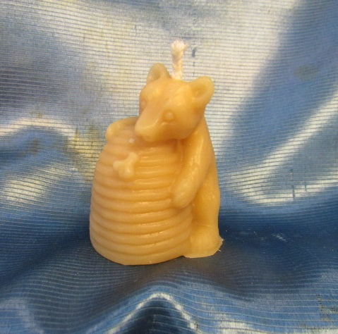 Bear & Beehive - Beeswax Candle